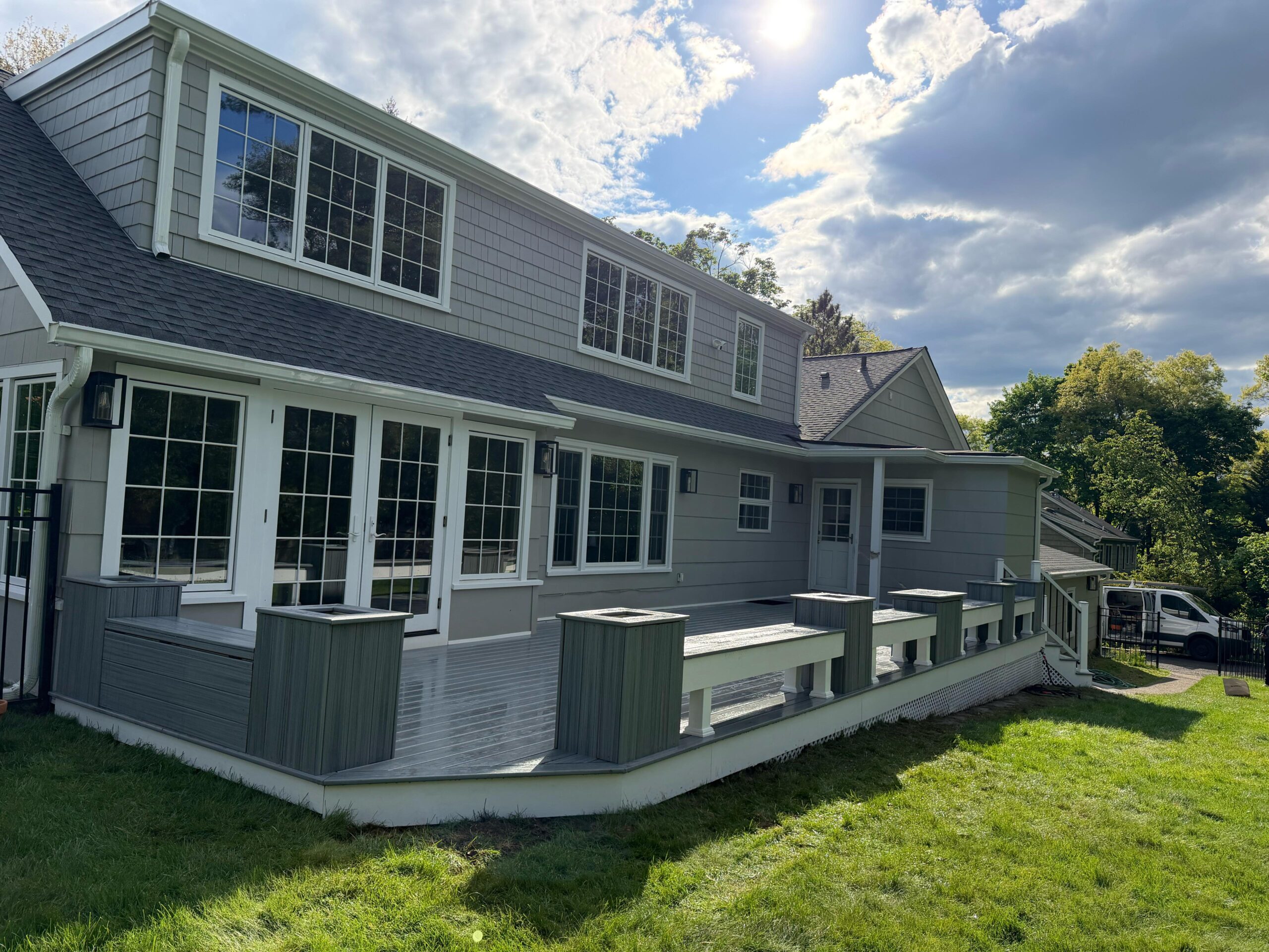 Full Exterior Siding & Deck Renovation